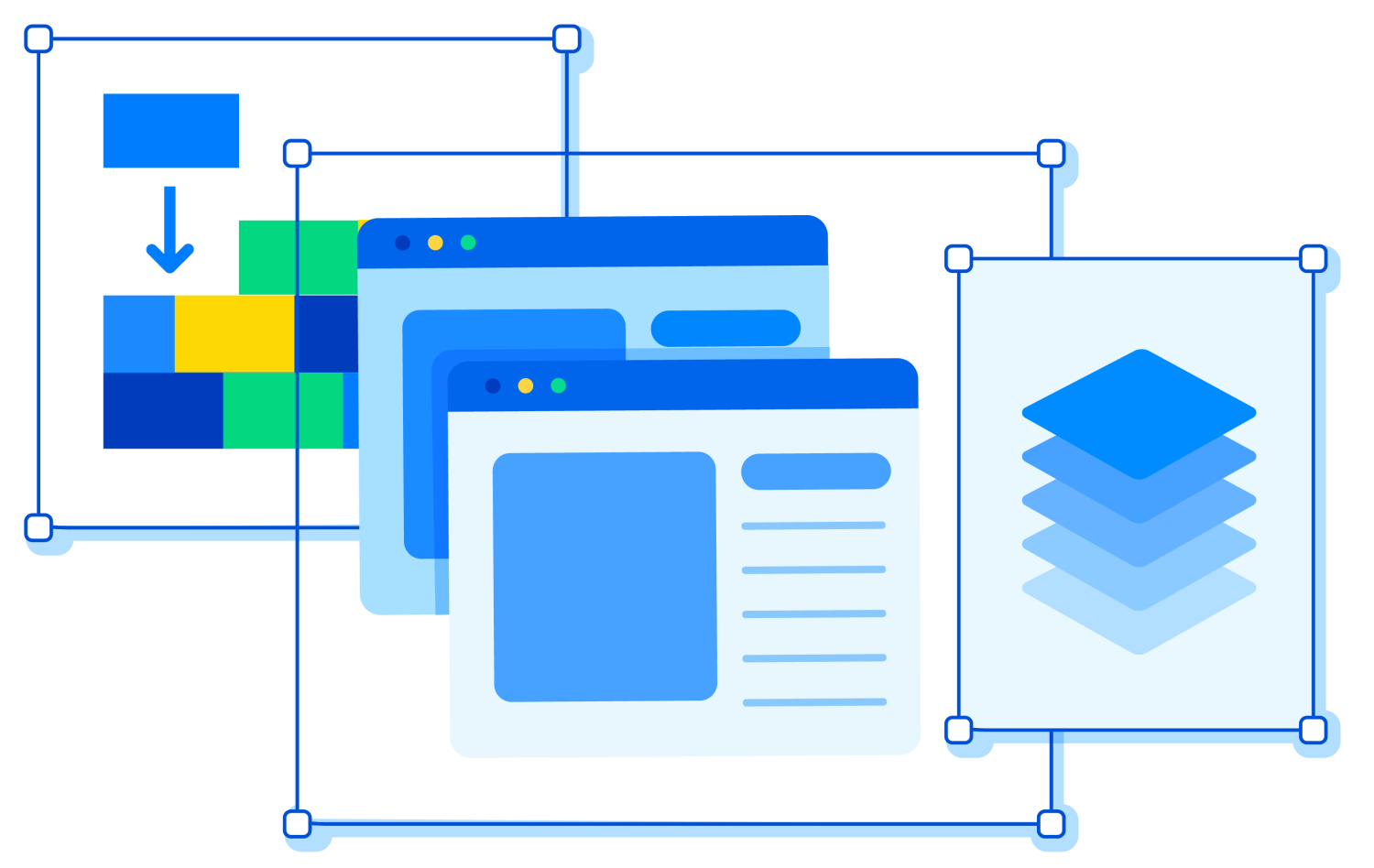 Build digital web layers platform